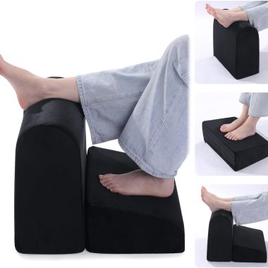 ROYALAY Adjustable Foot Rest for Under Desk, Supportive Leg Rest, Foot Stools for Under Office Desk, Ergonomic Foot Stand
